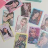 MINKYS Candy Color Glittery Love Heart 50pcs/pack 61mm*91mm Kpop Toploader Photocard Sleeves Idol Photo Card Protective Bag 4