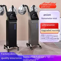 Vapeur pour cheveux à nano-brume infusée d'ozone - 7 températures/6 niveaux de vapeur pour spa, teinture et thérapie du cuir chevelier 1
