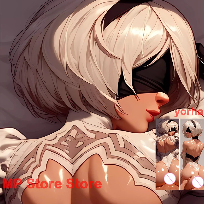 

Двусторонняя обнимающая наволочка Dakimakura yorha в стиле аниме в натуральную величину