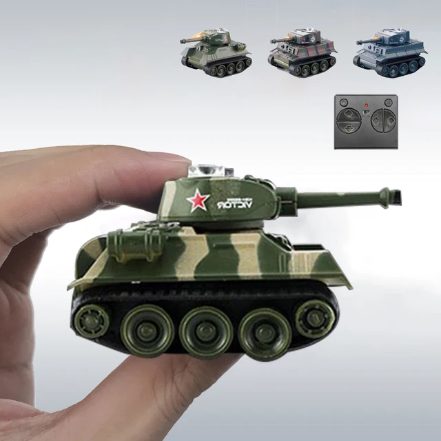 Introducing the 1:100 Scale Mini Tiger RC Tank Model: A Power-Packed Playtime Adventure for Kids!