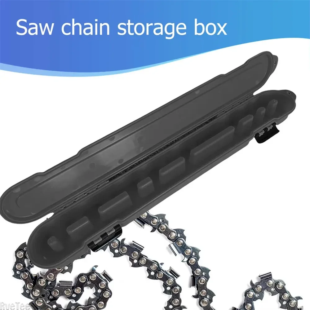 Portable Chain Saw Chain Organizer Storage Cabinet Greaseproof Storage Carrying Case Chainsaw Accessories Carrying Case tool storage box parts storage box plastic tool box storage organizer box parts organizer