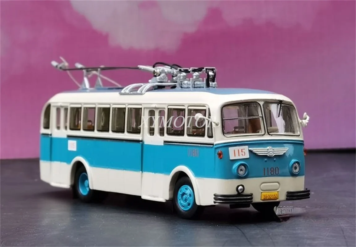 

1/64 Beijing City Electric Bus lane No.115 BK540 Diecast Model Car Kids Boys Girls Toys Gifts For Display Collection Ornaments