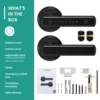 Viladepot Smart Lock Fingerprint Door Lock App Remote Control Passcode Unlock Electronic Touchscreen Keypad 6