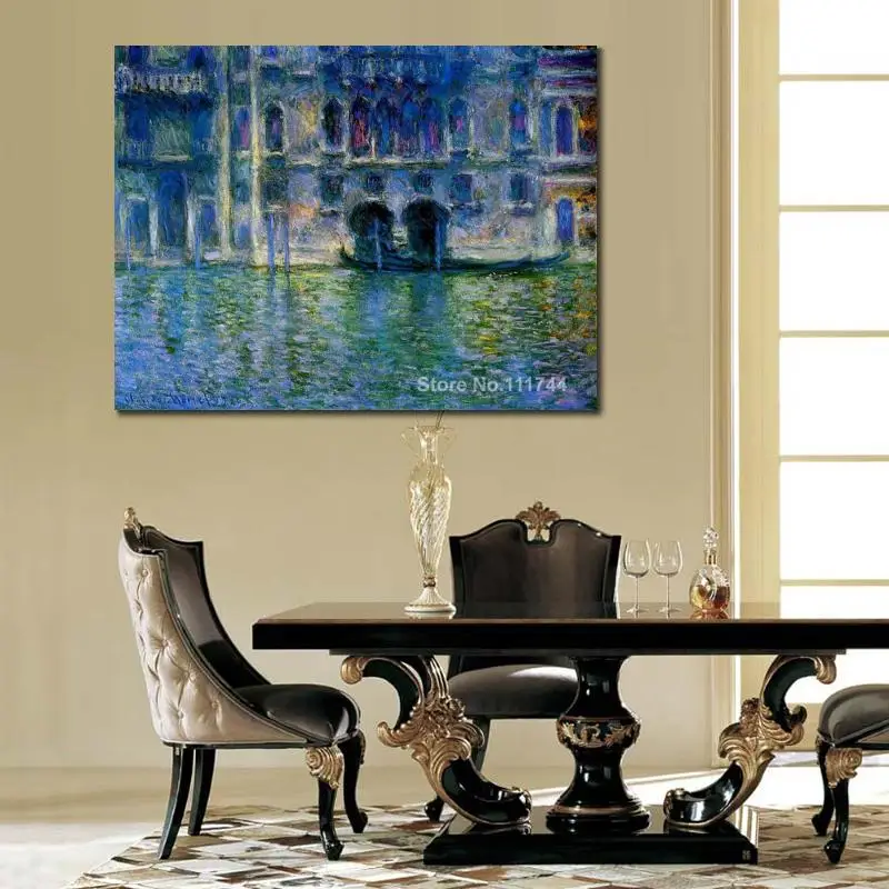 

Paintings for Bedroom Palazzo Da Mula at Venice Claude Monet Reproduction Art High Quality Hand Painted