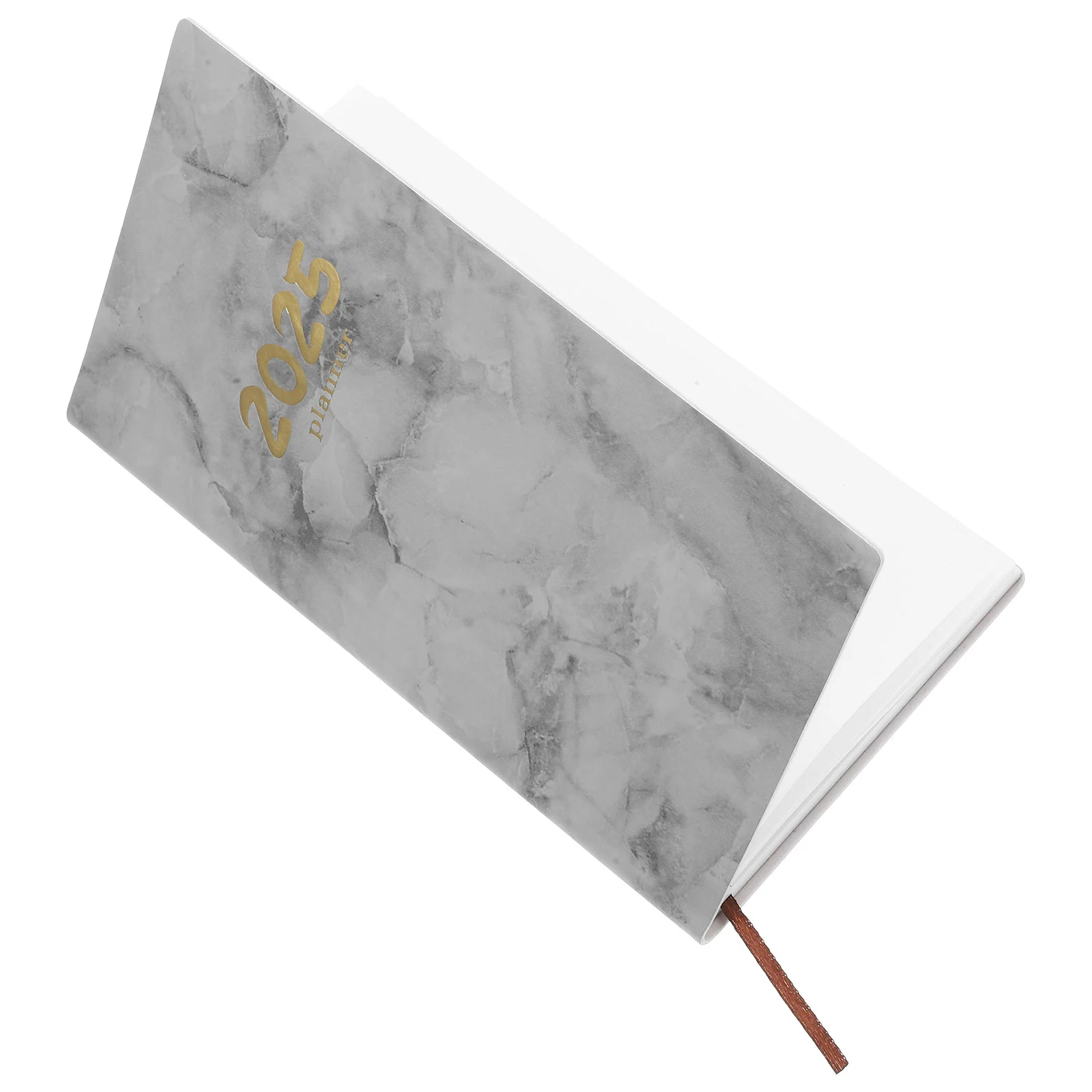 

2025 Schedule The Notebook Notebooks Monthly Planner Notepad Delicate Journal Pu Paper Multi-function Organizer Student