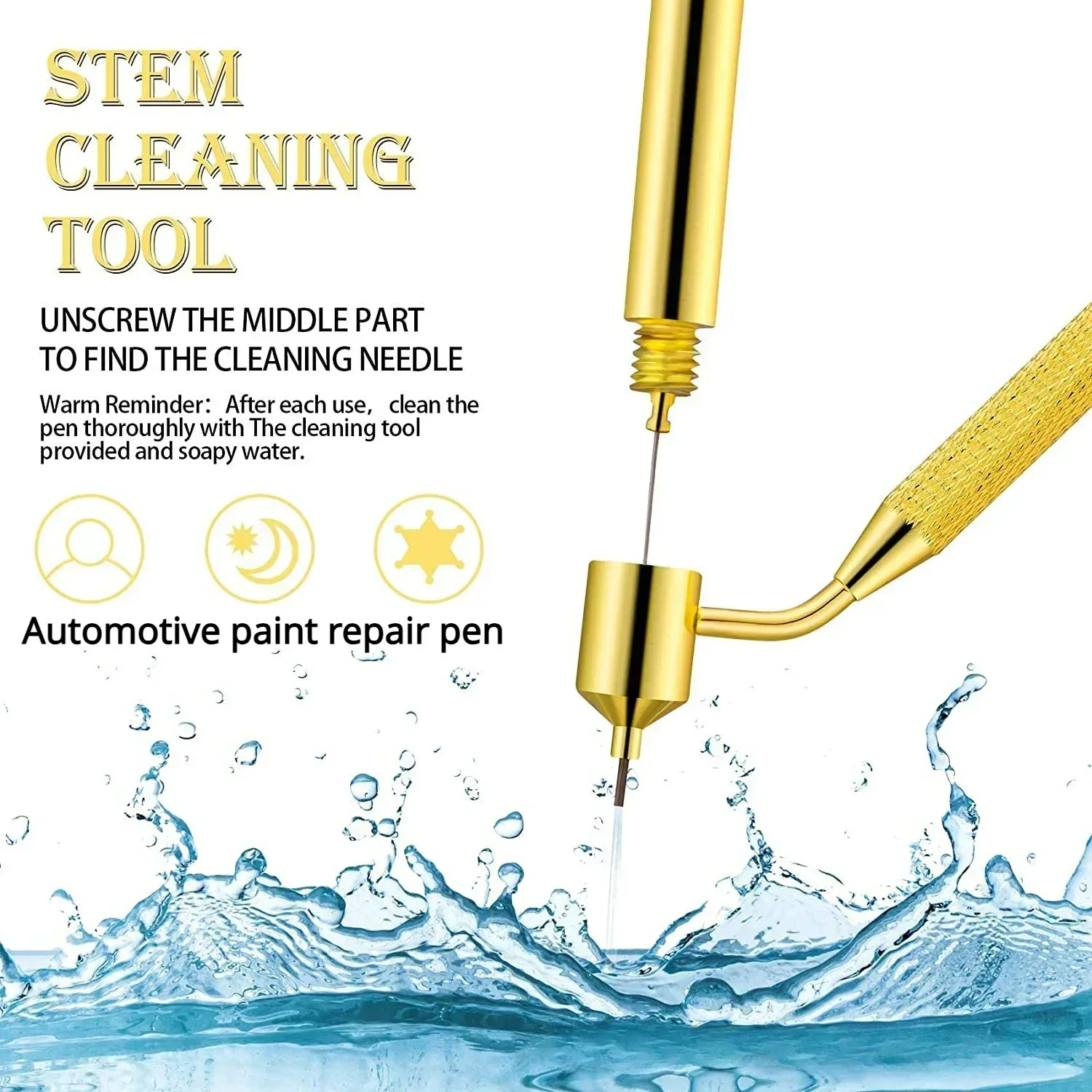 DetailingFineLineFluidWriterPaintApplicatorPenCarScratch