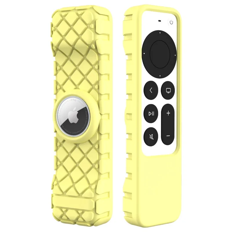 For Apple TV 4K remote control silicone protective case Multi-color skin all-wrapped case wear resistant fall protective case 2