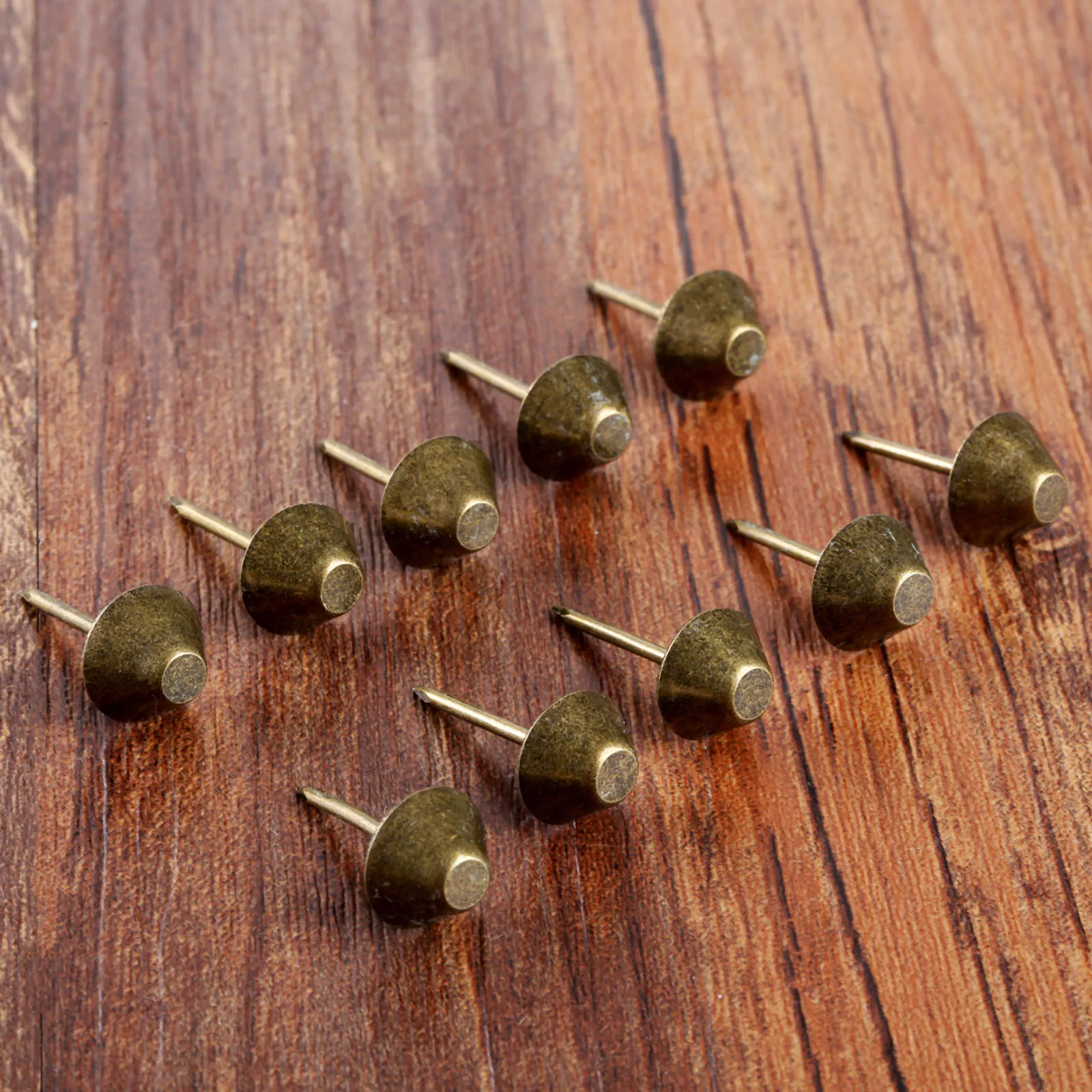 Upholstery Nail 50pcs 11*17mm Antique Bronze Flat Upholstery Nails Sofa Studs Pins Tacks Jewelry Box Basket Furniture Hardware