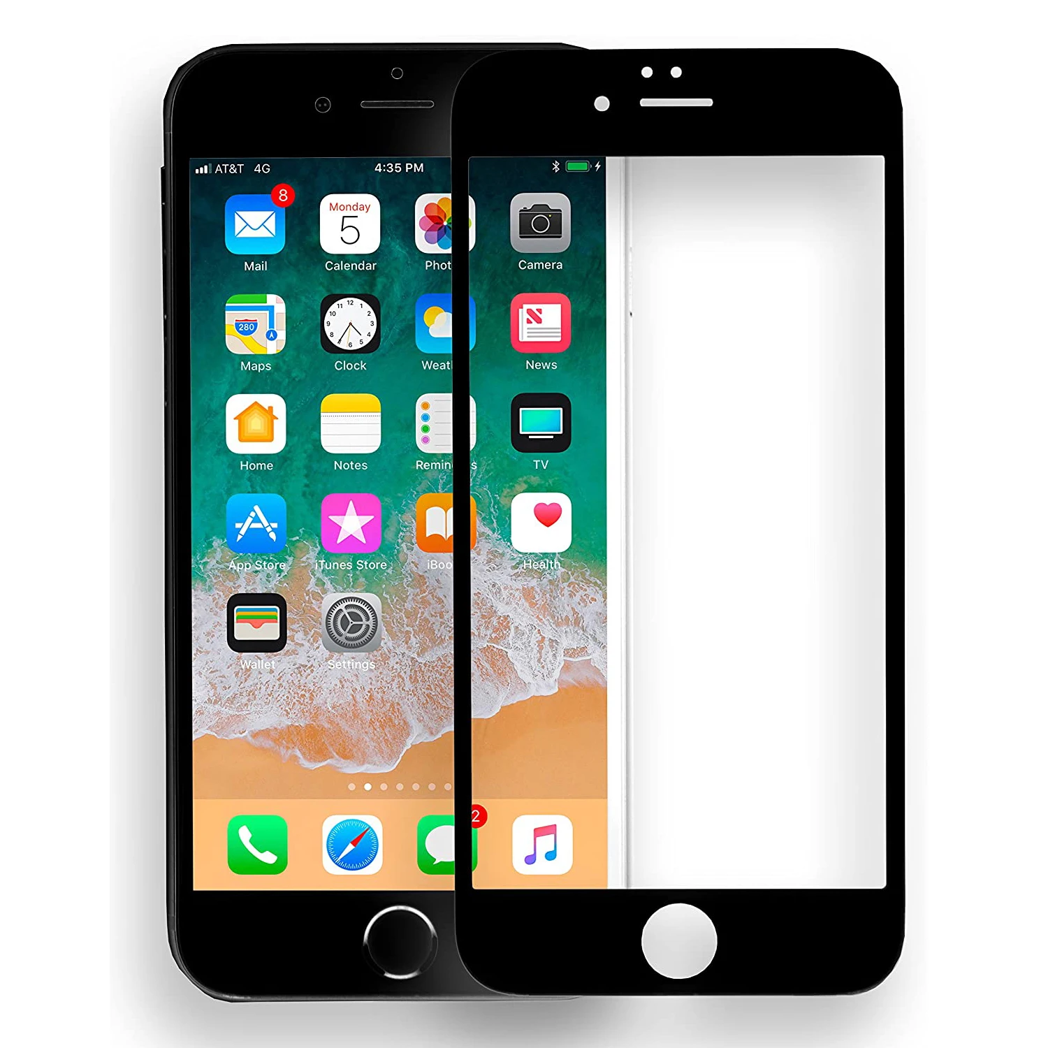 Tempered Glass Screen Protector Iphone 8 Plus Screen Protector 4pcs