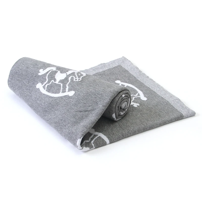 Baby Blankets All Seasons Comfortable Newborn Boys Girls Cotton Stroller Bassinet Swaddle Wrap Sleep Covers Stuff 100*80cm Mats 3