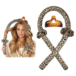 Heatless Curling Rod Headband Lazy Curler Set Make Hair Soft Shiny No Heat Spiral Pear Flower Curling Iron Modeling Accessories