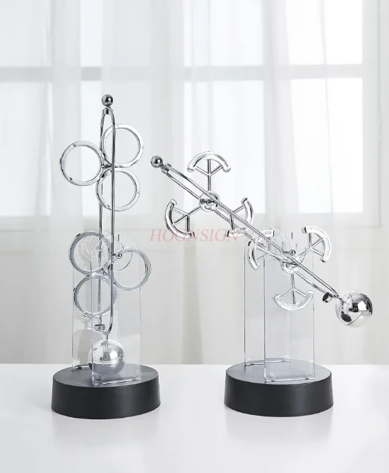 Jouet à mouvement perpétuel, pendule de Newtons, simulation d