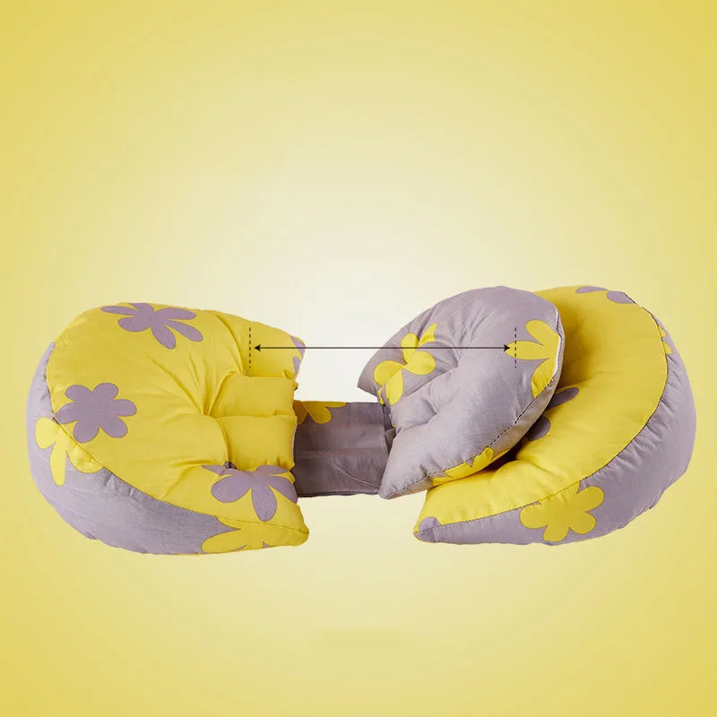 Fashion Print Pattern Pregnancy Pillow Adjustable Pregnant Women Side Sleeping Support Pillow Multifunctional Maternity
