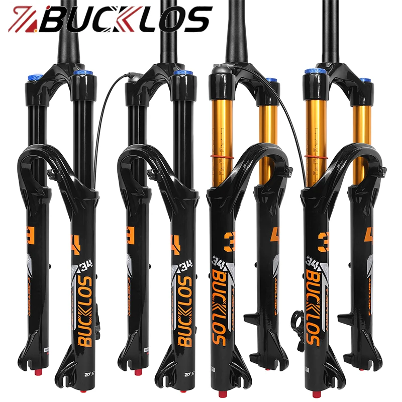 Air Suspension Air Type Fork BUCKLOS MTB Air Fork Travel 140mm