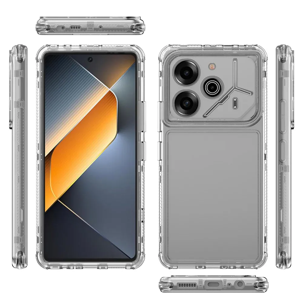 Per Tecno Pova 6 Pro 5G Custodia di lusso completa PMMA + TPU Custodia tre in uno per Tecno Pova 6Pro Custodia protettiva per telefono - Image 6