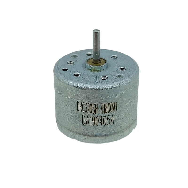 RC320SH RF-320CH Mini 24mm Electric Motor DC 6V 12V 15V 18V 24V 9500RPM Micro Mute Round Spindle Motor DIY Hobby Toy Sweeper