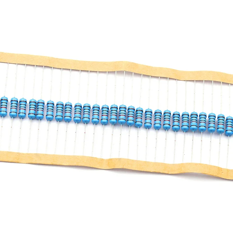 Metal Film Resistors 20PCS 1W 1% 0.24&Omega;~2.2M&Omega; 1 10 47 100 200 220 300 470 910 1k 4.7k 10k 20k 47k 100k 220K 330K 470K 910k 1M ohm