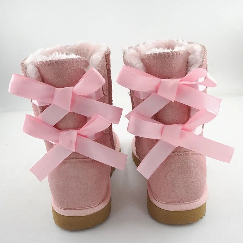 2023CowhideWomenWinterBootsSlipOnFashionClassicThickWarmGenuineLeatherSnowBoots