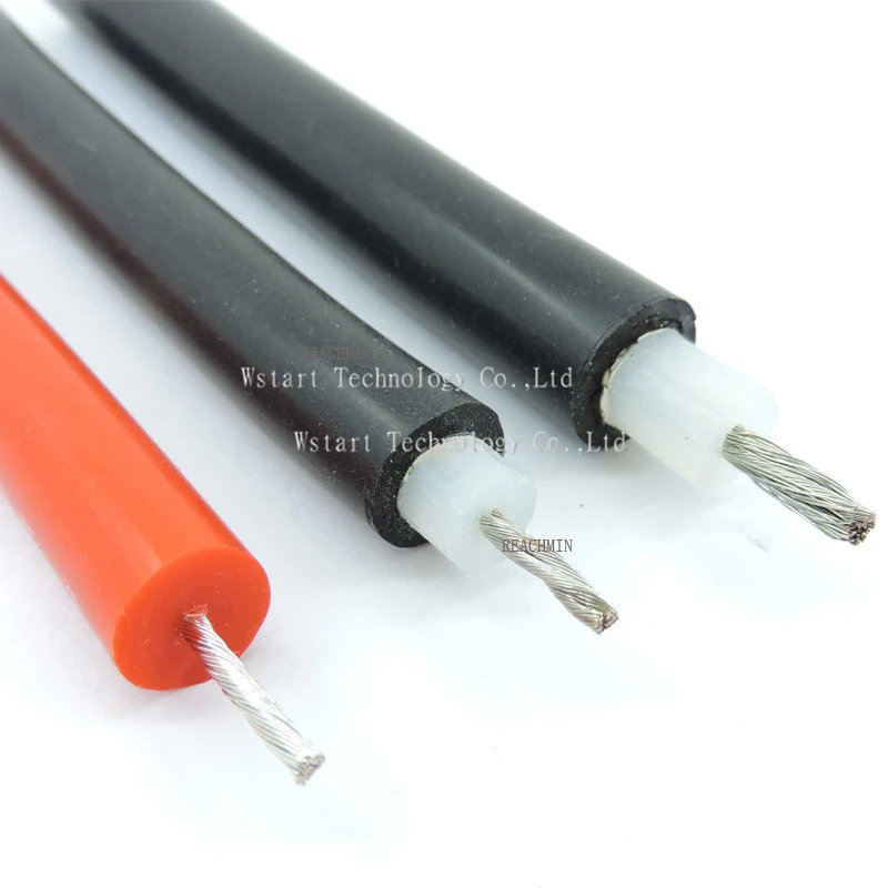 High pressure wire DC 50KV 70KV 150KV High temperature silicone cable