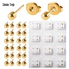 12Pairs Surgical Steel Gold&Silver Color Ear Studs Cartilage Helix Lobe Conch Piercing Earrings Fashion Piercing Body Jewelry 6