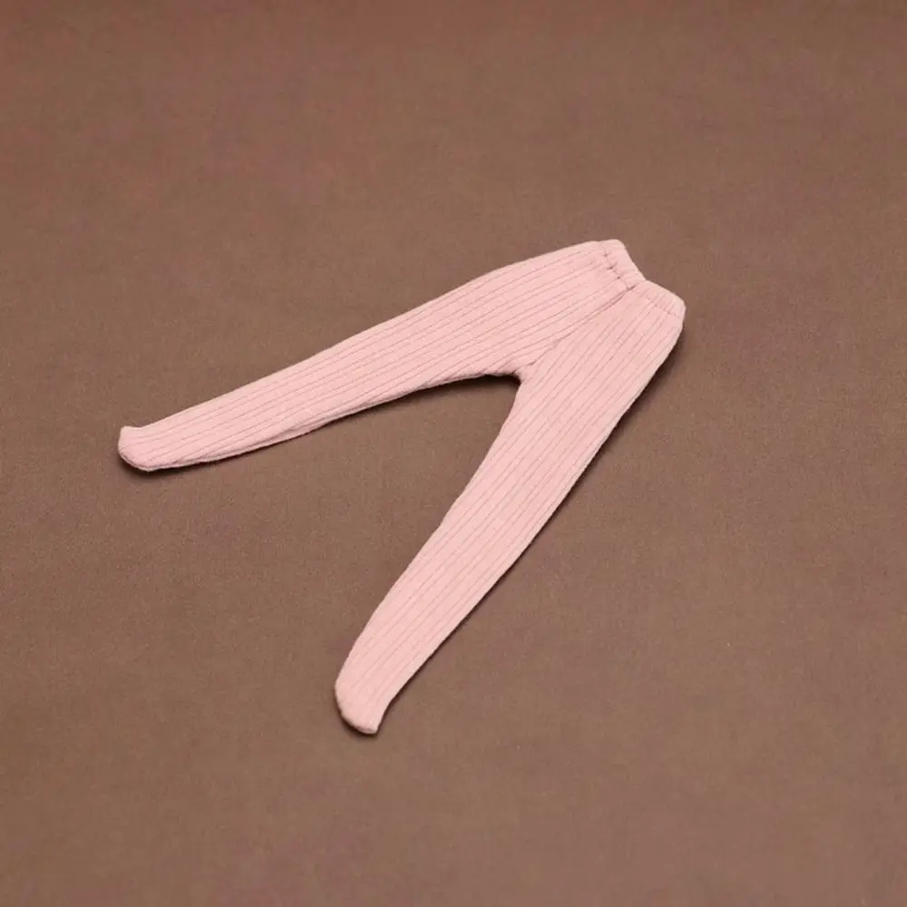 New Cotton Leggings for 1/6 BJD Dolls Elastic Knitted Pants Mini Leggings Socks Clothes for 30cm Dolls DIY Accessories