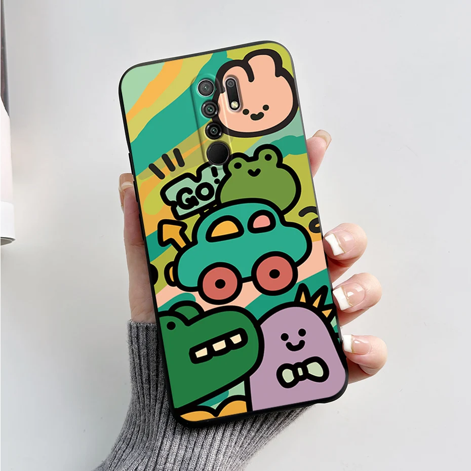 Adorable Cartoon Soft Protective Phone Cover - Cute Design