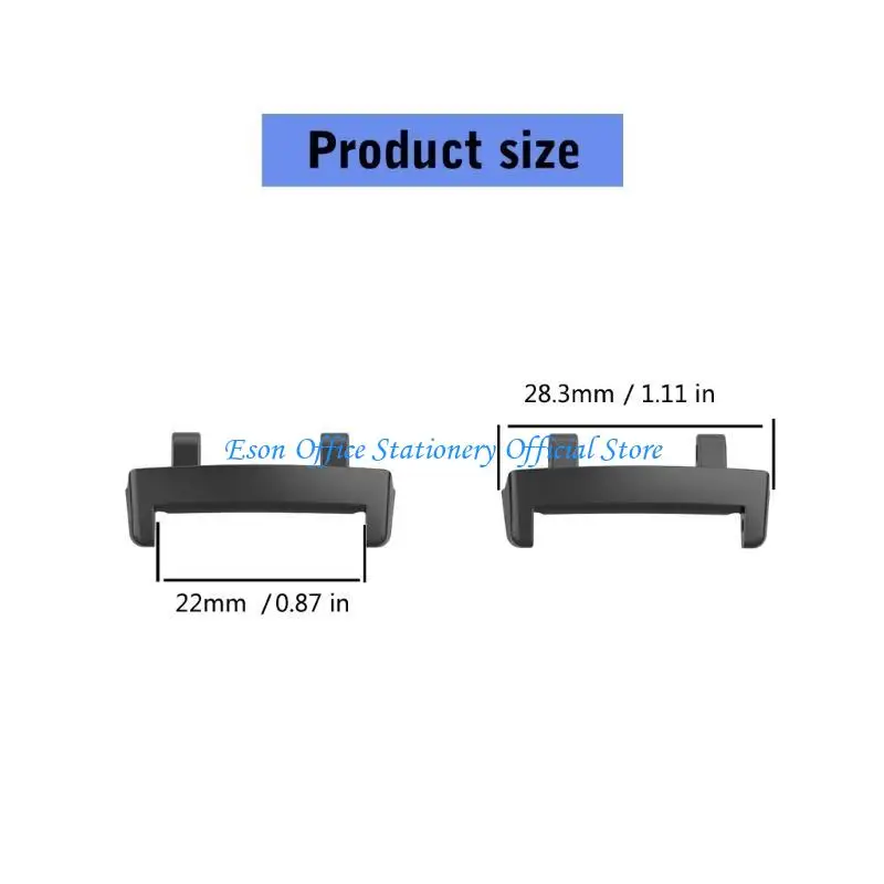 Trex3 애호가를위한 22mm 스트랩 용 G8DC 금속 시계 밴드 클래스 커넥터