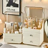Large Capacity Makeup Organizer and Vanity Storage Shelf Desktop Cosmetic Storage Box and Vanity Organizer Lipstick Stand Holder 2