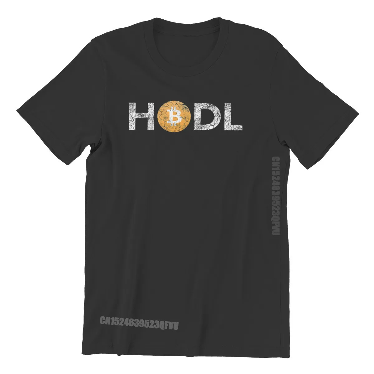 

Bitcoin Cryptocurrency Meme Vintage HODL Men T Shirts Vintage Goth Camisas Gothic Men Tshirt Clothing Harajuku Vintage TShirt
