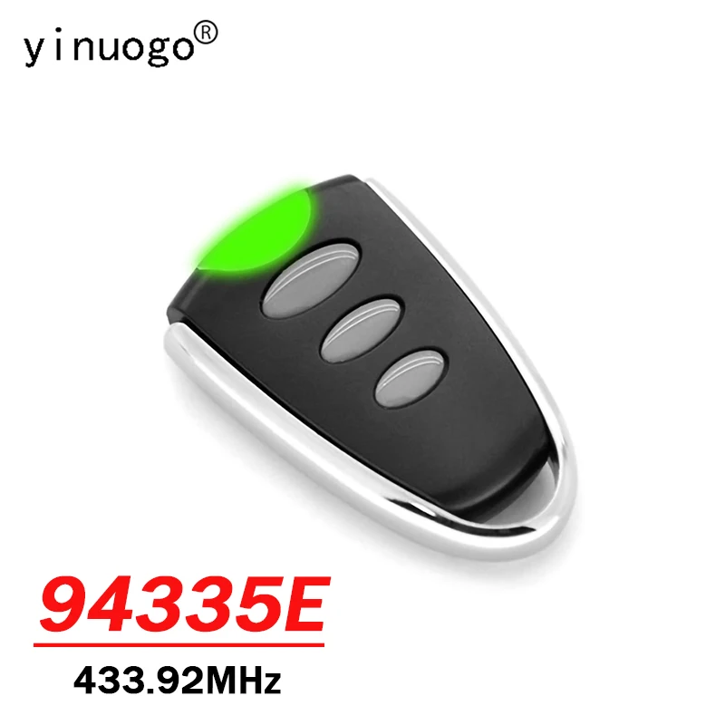 

94335E 94330E 94333E 94334E 9747E Пульт дистанционного управления гаражными воротами, 433,92 МГц, плавающий код 1A5639-7 84330E 84333E 84335E 84334E 8747E
