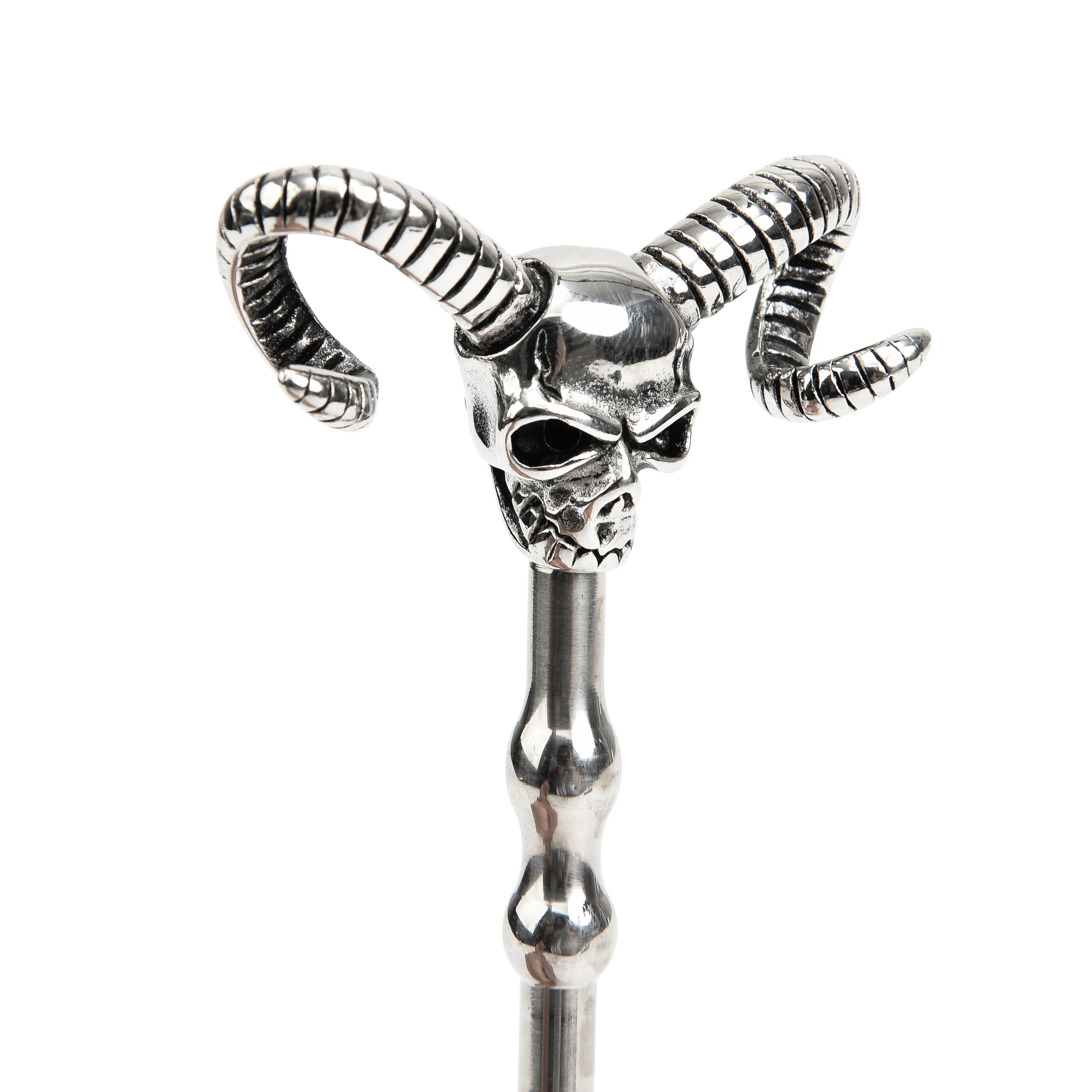 Special design hollow Skull head water flowing metal penis plug stick catheter urethral sound dilators male sex toys sex toys