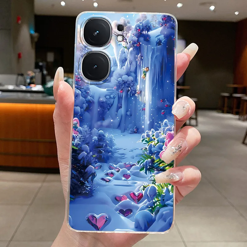 Aesthetic Fashion Cute Cat Soft Silicone Transparent Phone Case Cover