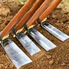 Agricultural Tools for Digging Soil Weeding Hoeing Weeders Household Hoe for Vegetable Planting Multipurpose Manganese Steel 2