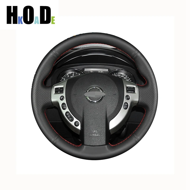 For Nissan Qashqai J10 Xtrail Nv200 2008 2009 2010 2011 2012 Handstitched Black Genuine