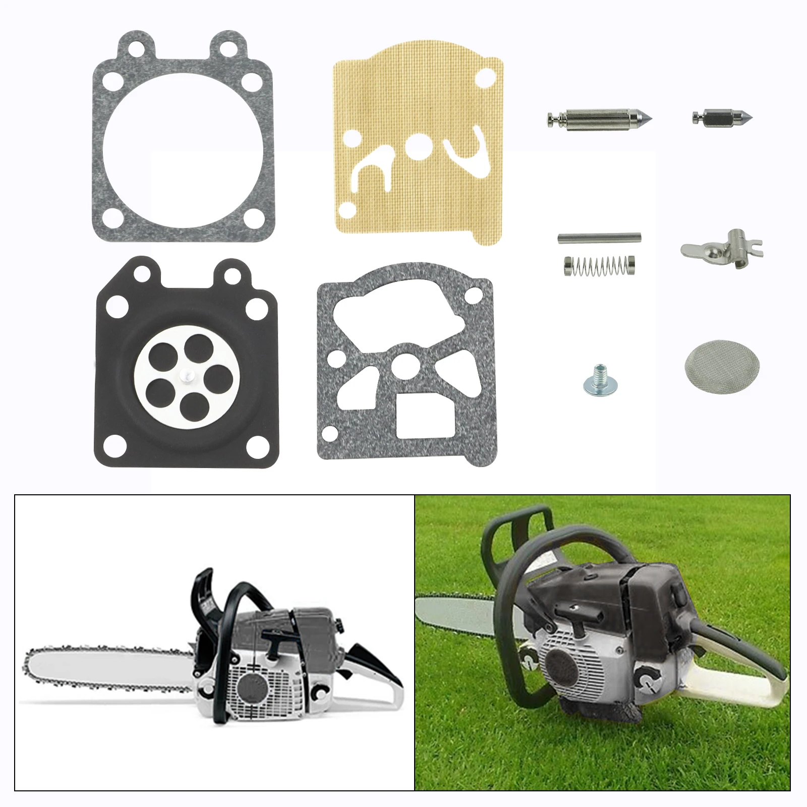 3x Kettensägen Vergaser-Umbau-Reparatursatz für Walbro K11-WAT Stihl MS210 MS230 MS240 MS250 MS260 FS85 FS86 FS88 Husqvarna 225 – Detail 9