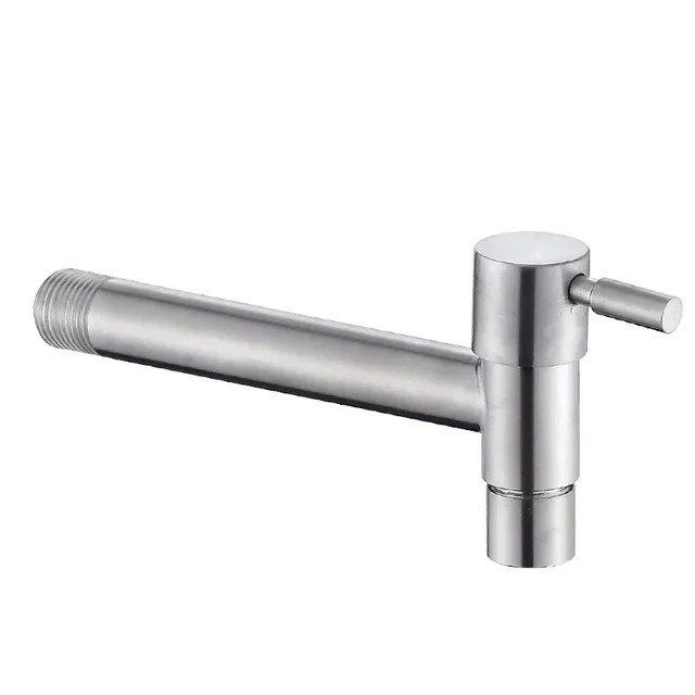 Washing Machine Faucet 304 Stainless Steel Quick-opening 4 Tap Extended Balcony Mop Pool Faucet Bathroom Faucets 6