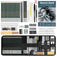 34/42/54/72/76/96 Pcs Drawing Sketching Coloring Set Drawing Pencils & Sketching Kit Art Tool Kit Professional Art Supplies Set 2