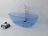 1600x800x540mm New Design Resin Freestanding Bathtub Online Celebrity Colored Transparent Muti-Sized Tub RS1005A 4
