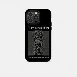 Band J - Joy D - Division Glossy HD Double - Layer Liquid Hard Shell Phone Case for iPhone 15 Pro (WHITE01)