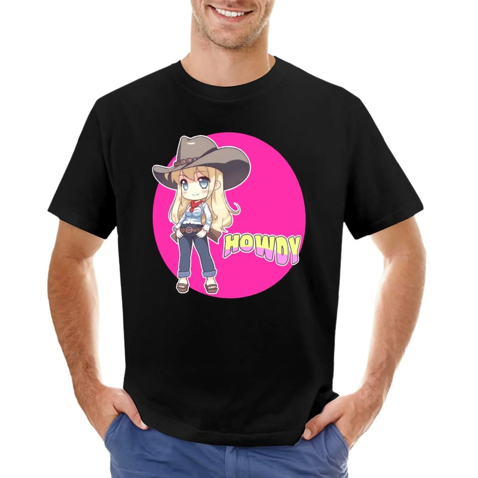 

Kawaii Cowgurl T-Shirt new edition t shirt T-shirt for a boy clothes for men