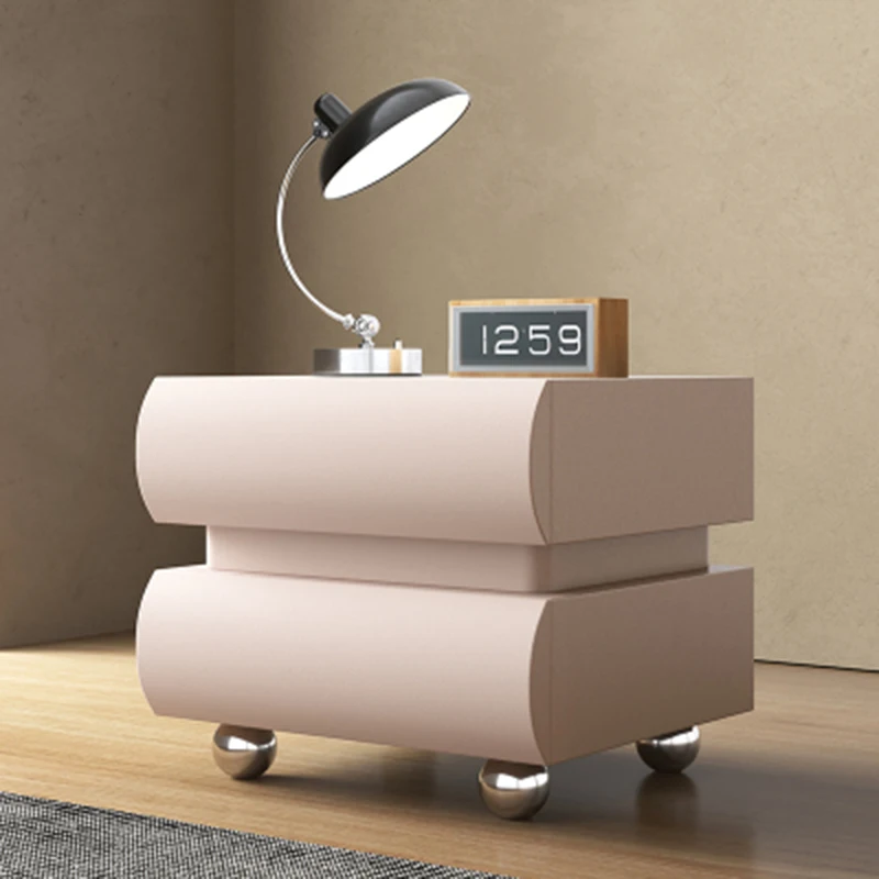 

Modern Wood Bedside Tables Luxury Bedroom Makeup Storage Bedside Cabinet Living Room Corner Comodini Camera Da Letto Furnitures