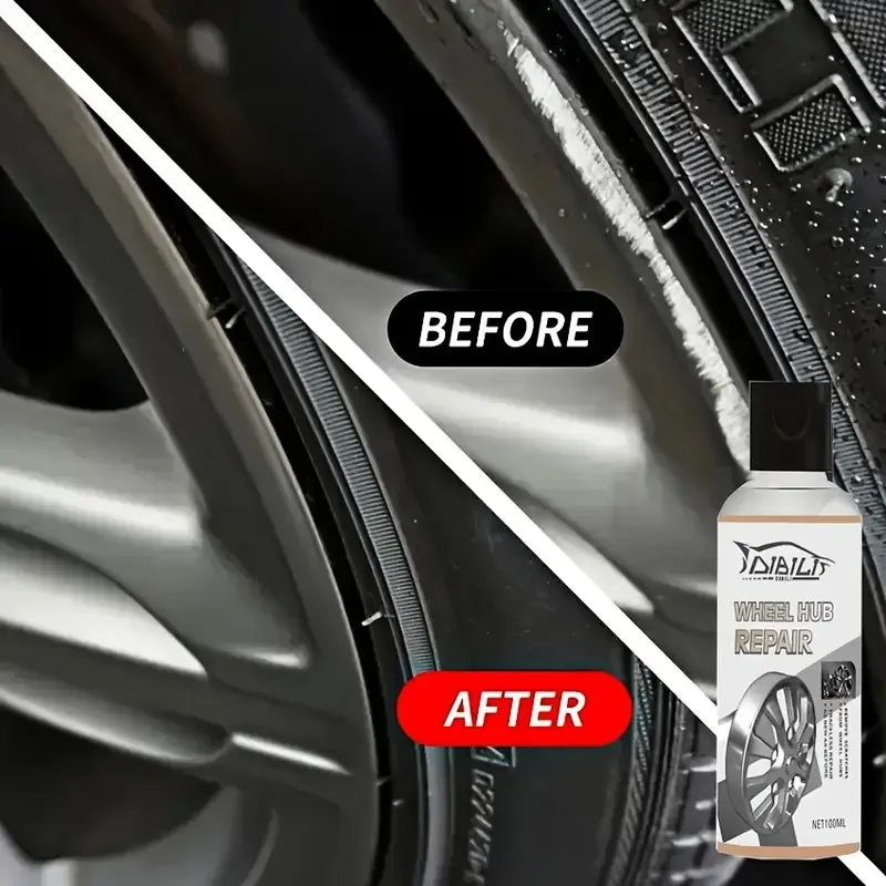 Universal wheel repair and polish kit eliminate oxidation restore shine scratch-free car care solution