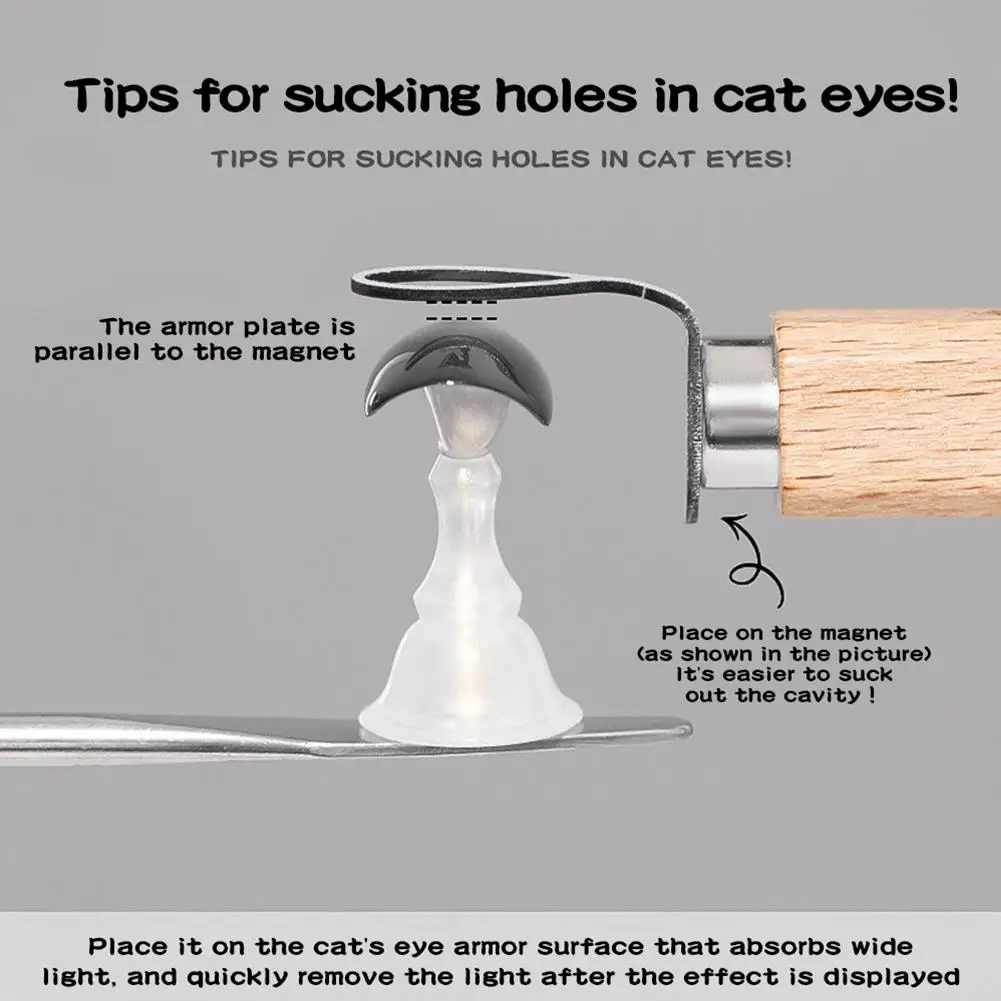 Rotundity Art NailCat's Eye Magnet Tool Polish Nail Magnet Tool DIY Creative Nails Art Design Tools