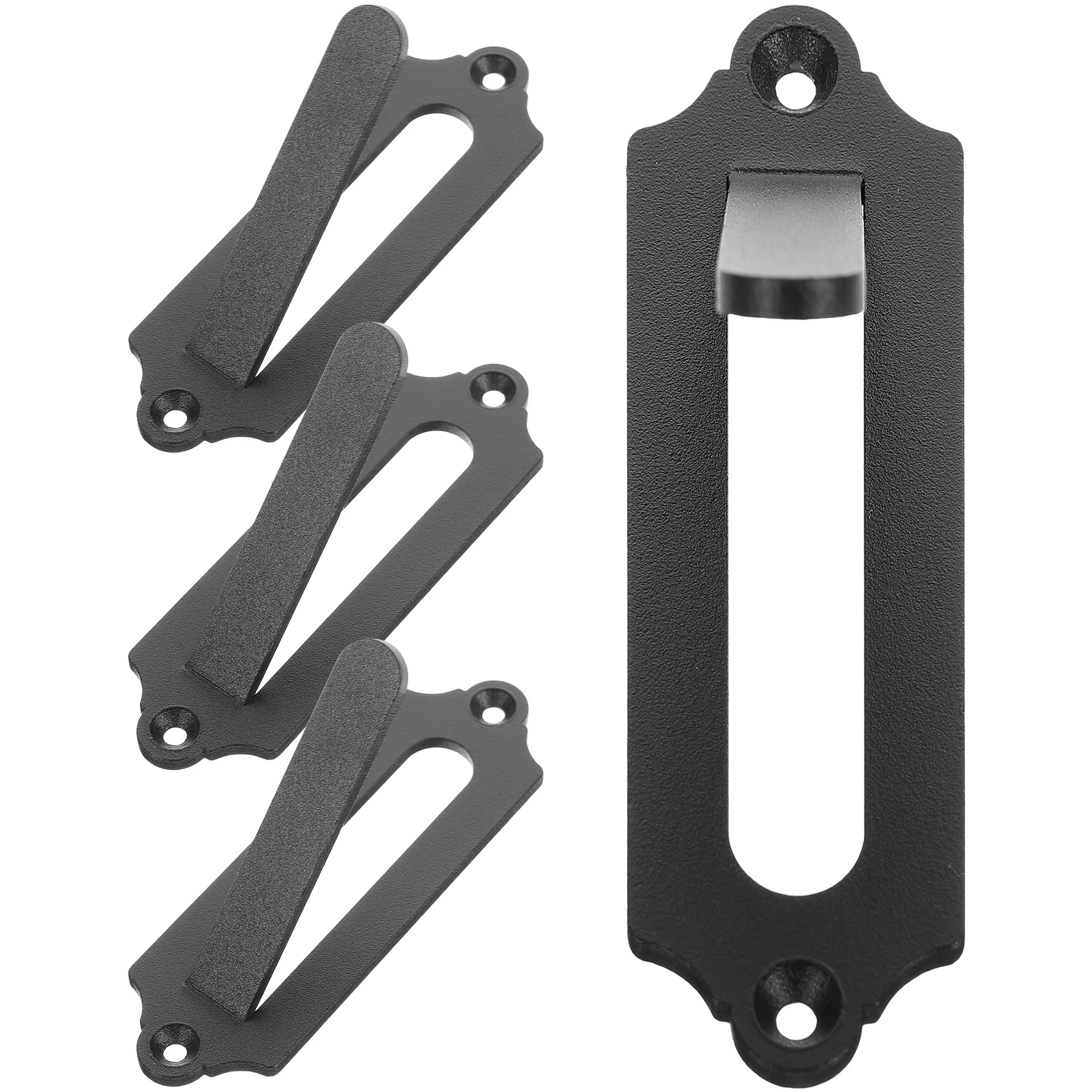 

4 Pcs Skull Wall Mount Bracket European Hangers Display Shelves Steel Hook