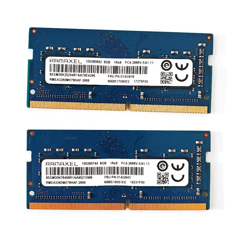 Description Picture 4 of itemRAMAXEL RAMS DDR4 8GB 2666MHz Laptop memory ddr4 8gb 1RX8 PC4-2666V-SA1-11 SODIMM 1.2V 260PIN