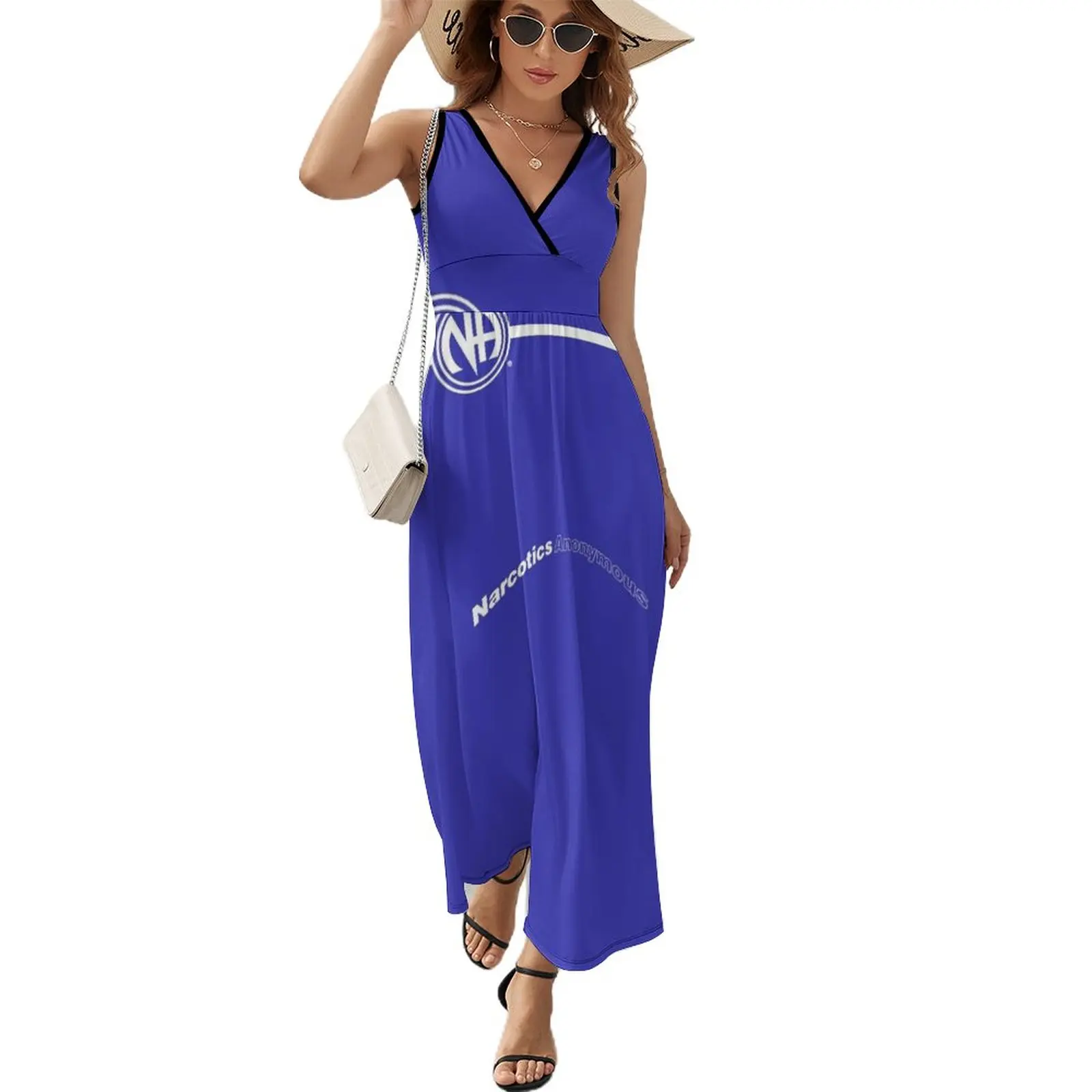 

NA Basic Text Book Narcotics Anonymous Gift Sleeveless Dress summer dress korean women luxury evening dresses 2023