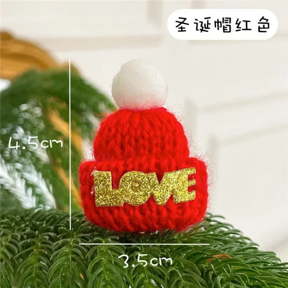 Festive Christmas Mini Knit Hats for Tree, Bouquets & DIY Accessories Perfect for Crafters