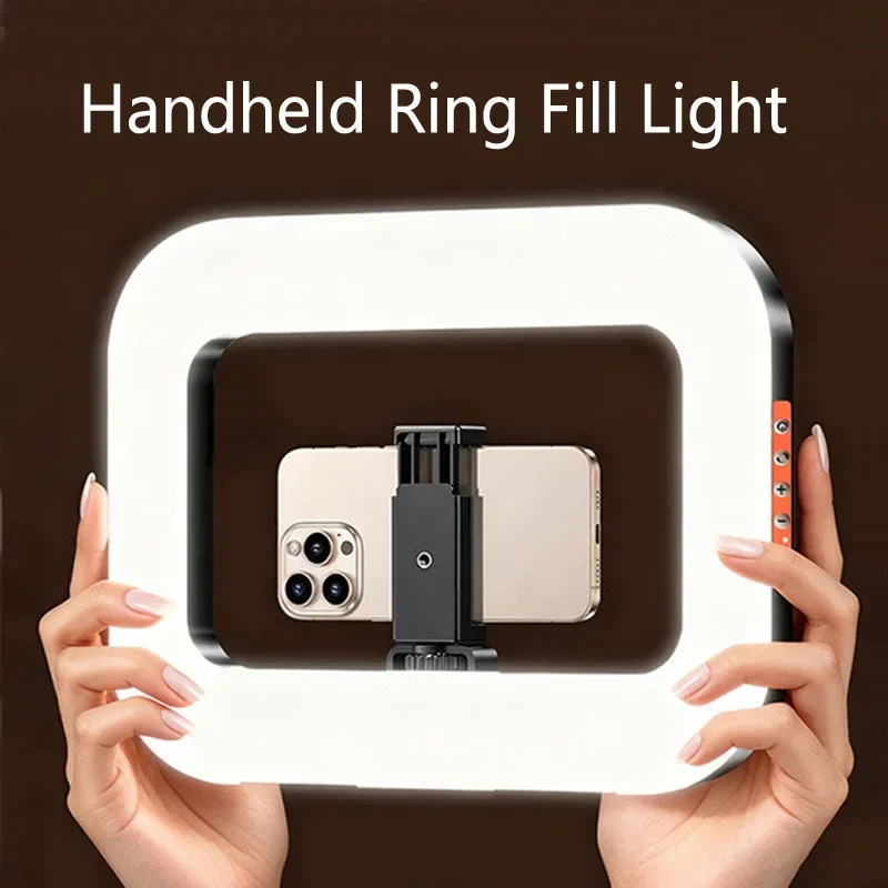 Portable Handheld Ring LED Light for Photography and Decorative Lighting