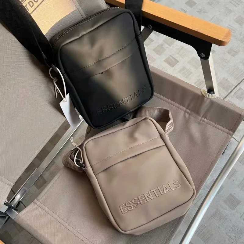 

Сумка-мессенджер унисекс на молнии, классический маленький саквояж кросс-боди, Универсальный дорожный водонепроницаемый клатч на ремне