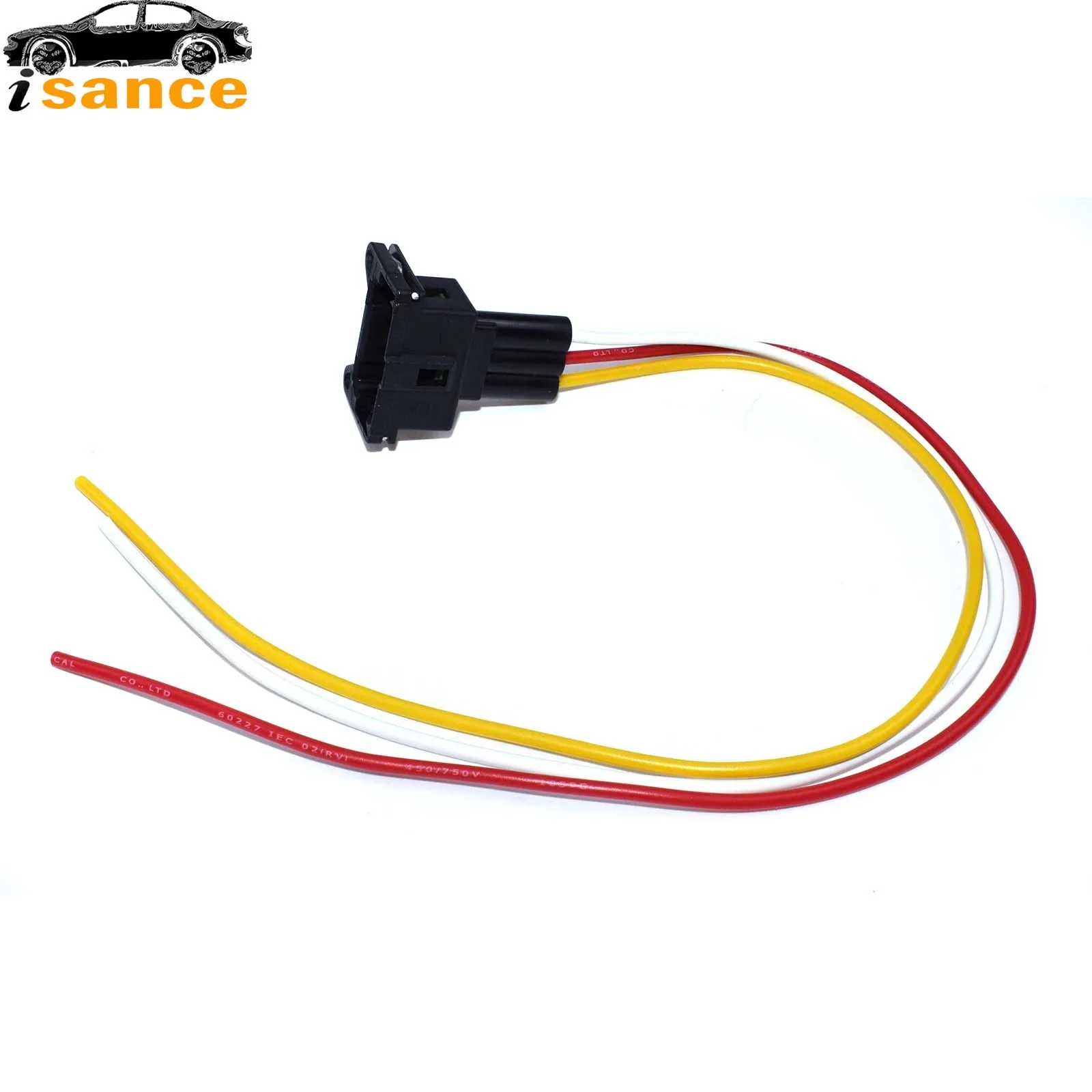 Isance Idle Air Control Valve & Connector Harness 35150-22000 0280140505 For VW Golf Jetta Audi Quattro Hyundai Elantra Kia Saab